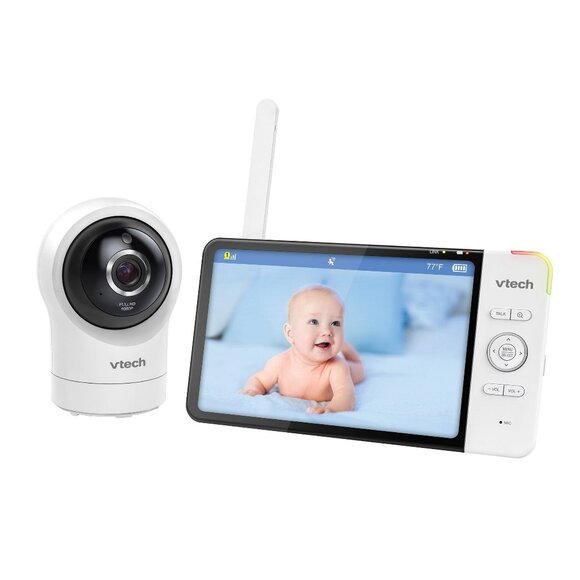 VTech Smart WiFi Monitor with 7” Display and 360° Pan & Tilt HD Camera - Picture 1 of 2